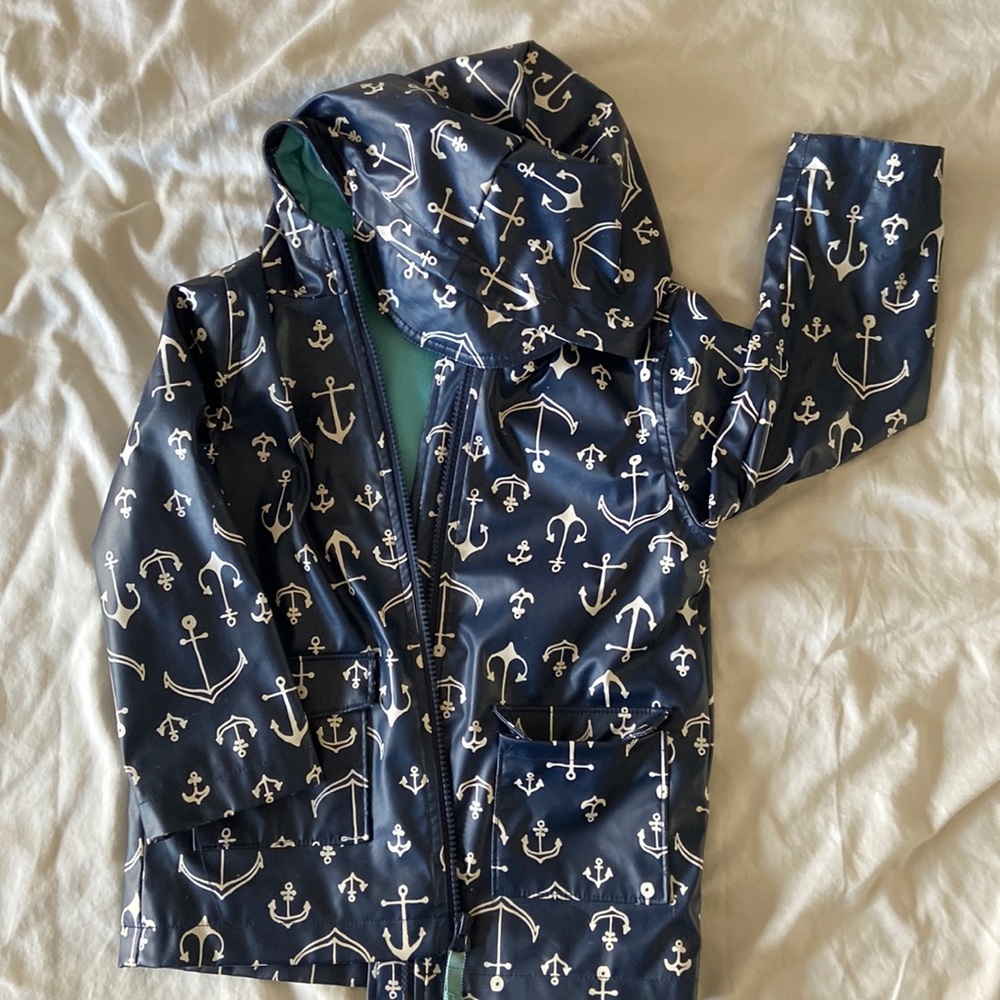 Cute kids rain coat